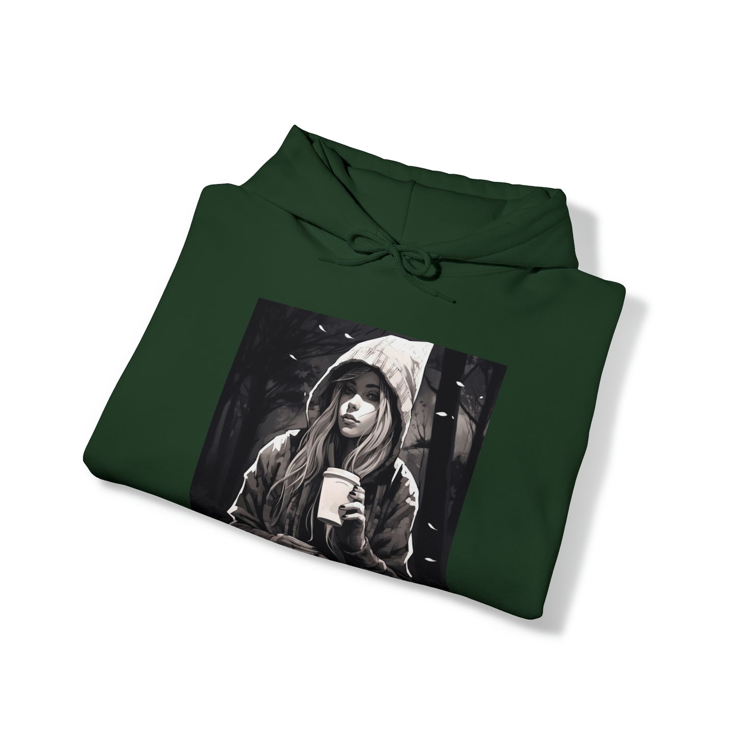 Moody Girl V3 CIN Unisex Heavy Blend™ Hooded Sweatshirt