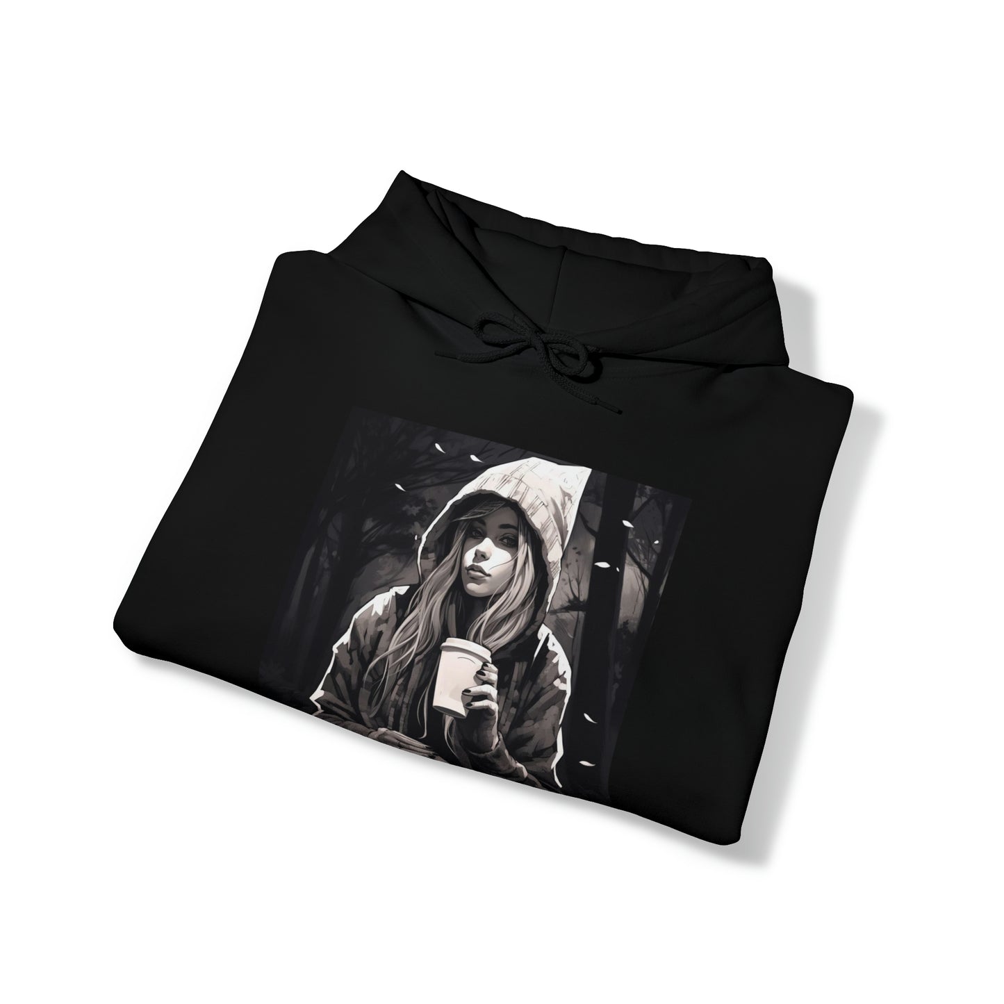 Moody Girl V3 CIN Unisex Heavy Blend™ Hooded Sweatshirt