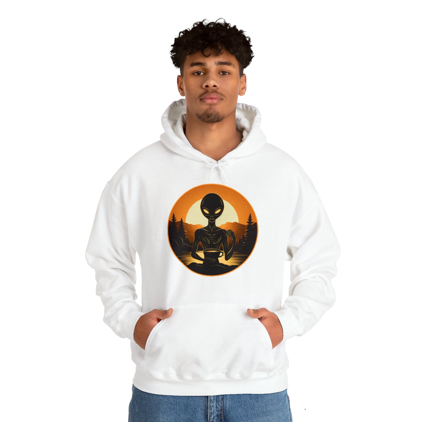 Alien Unisex Heavy Blend™ Hooded Sweatshirt