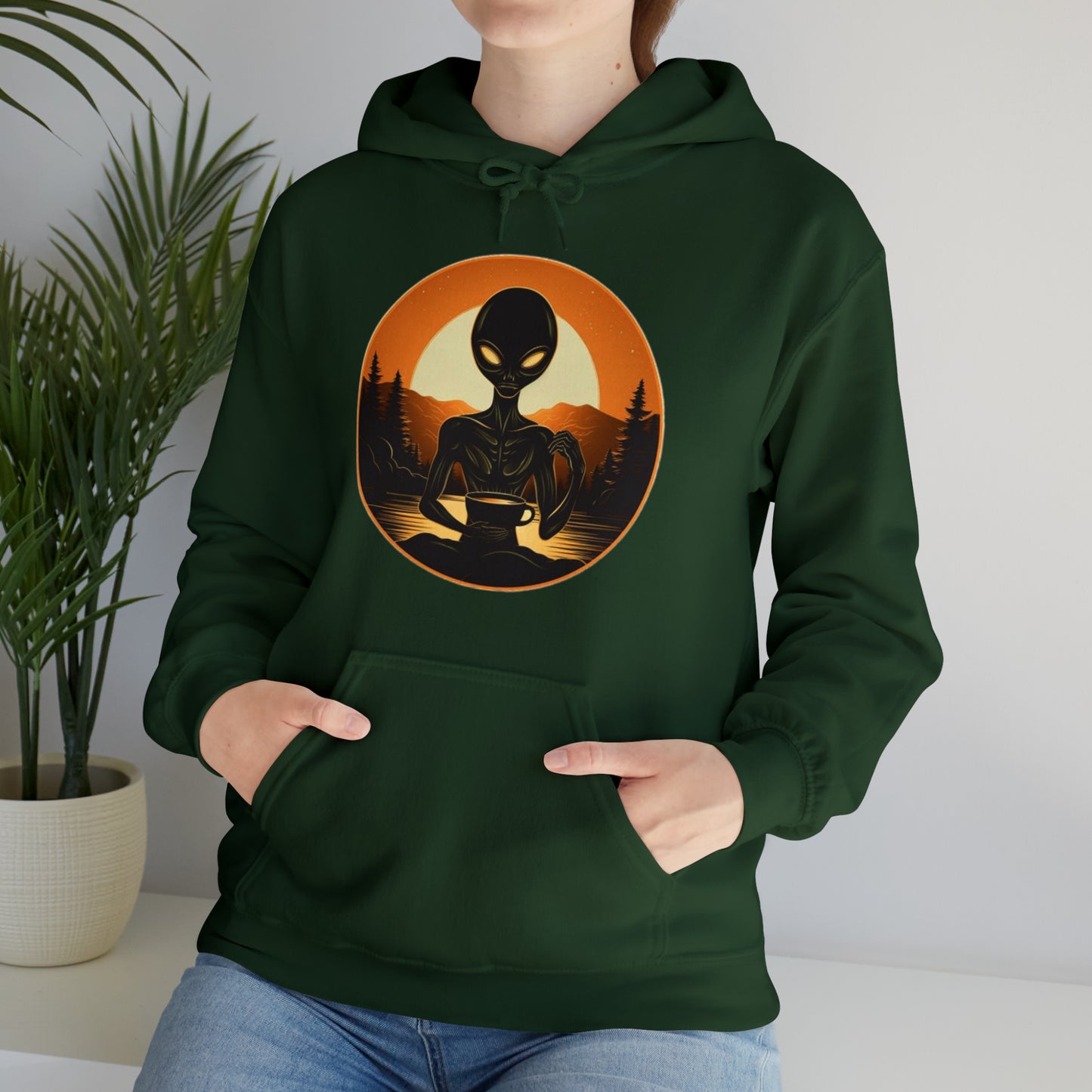 Alien Unisex Heavy Blend™ Hooded Sweatshirt