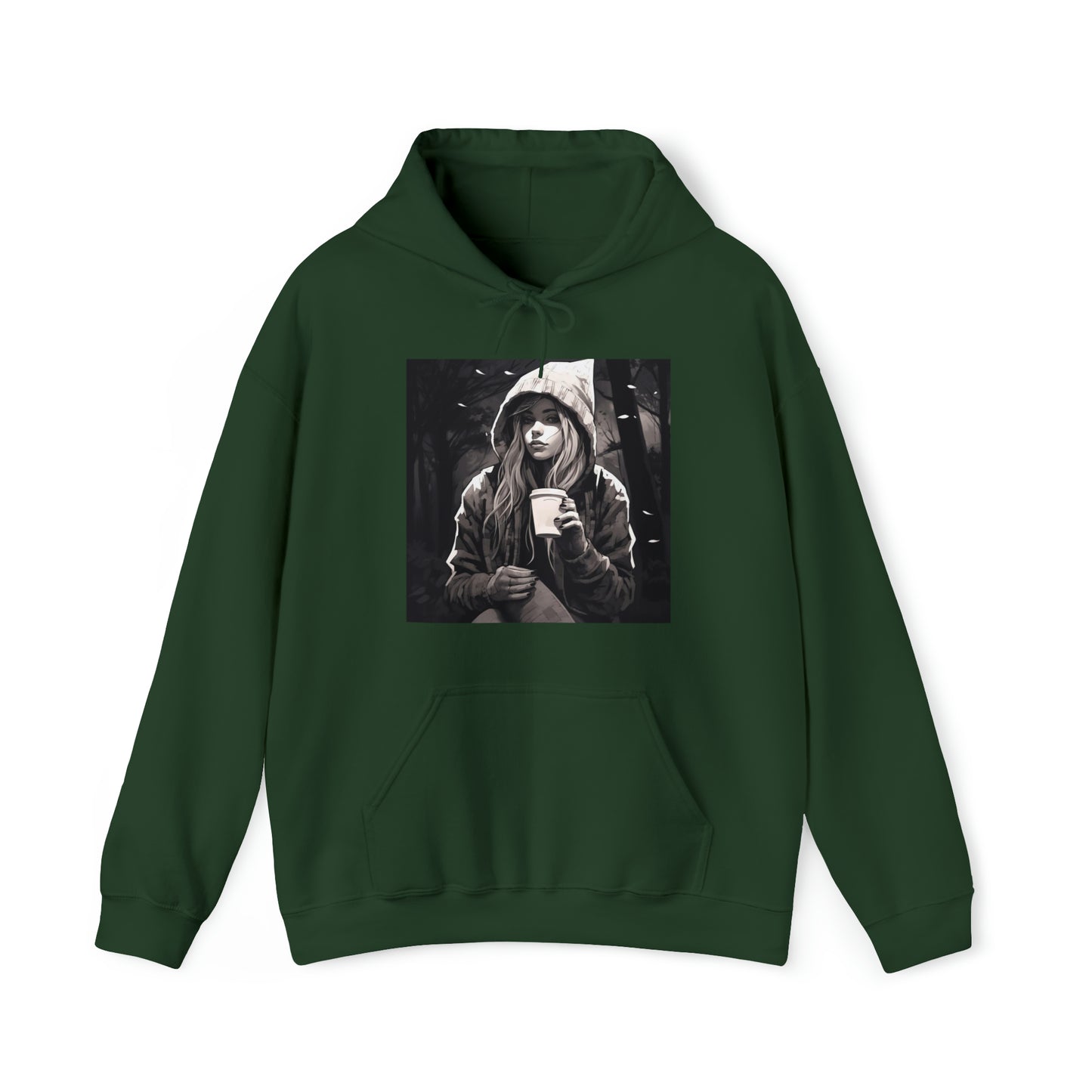 Moody Girl V3 CIN Unisex Heavy Blend™ Hooded Sweatshirt