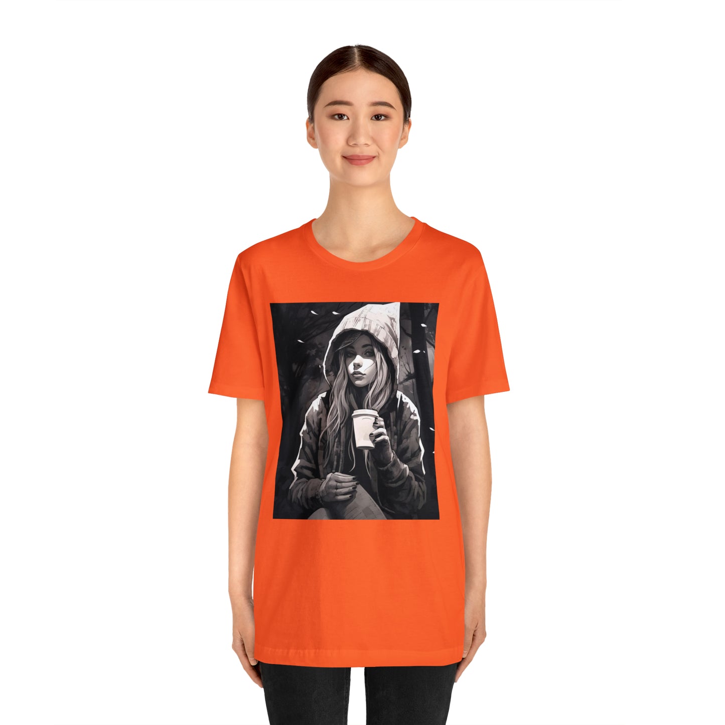 Moody Girl V3 CIN Unisex Jersey Short Sleeve Tee