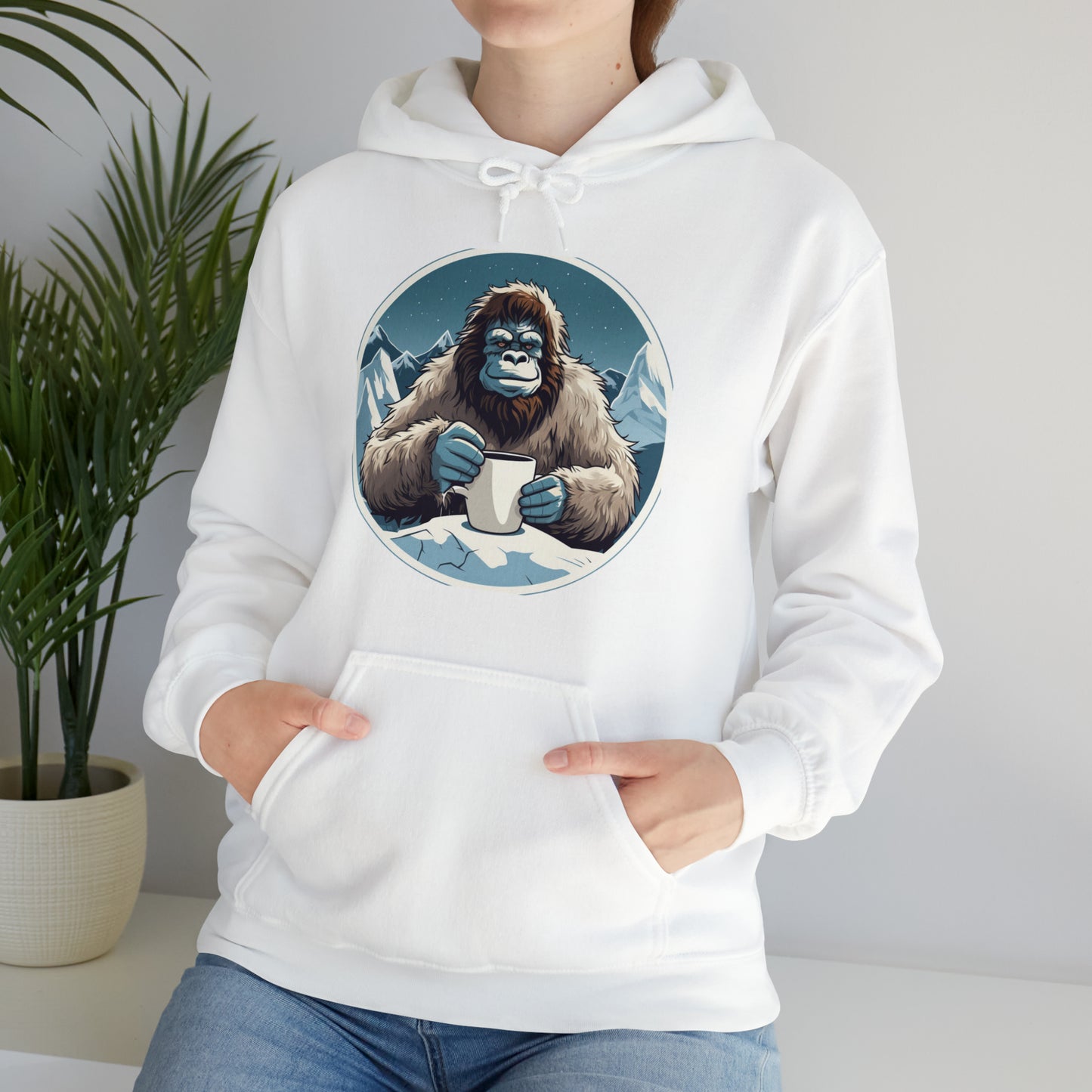Abominable Snowman Unisex Heavy Blend™ Hooded Sweatshirt