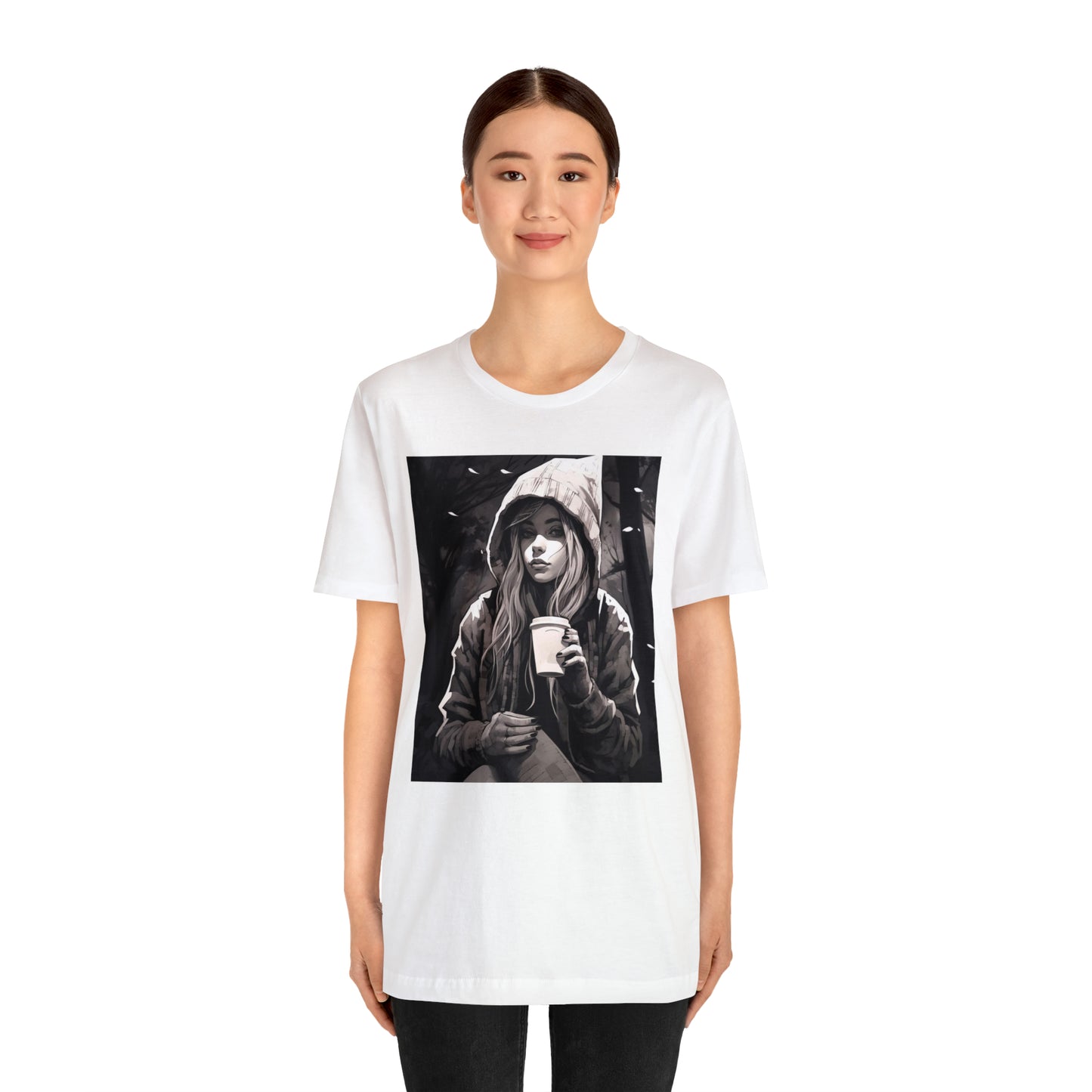 Moody Girl V3 CIN Unisex Jersey Short Sleeve Tee