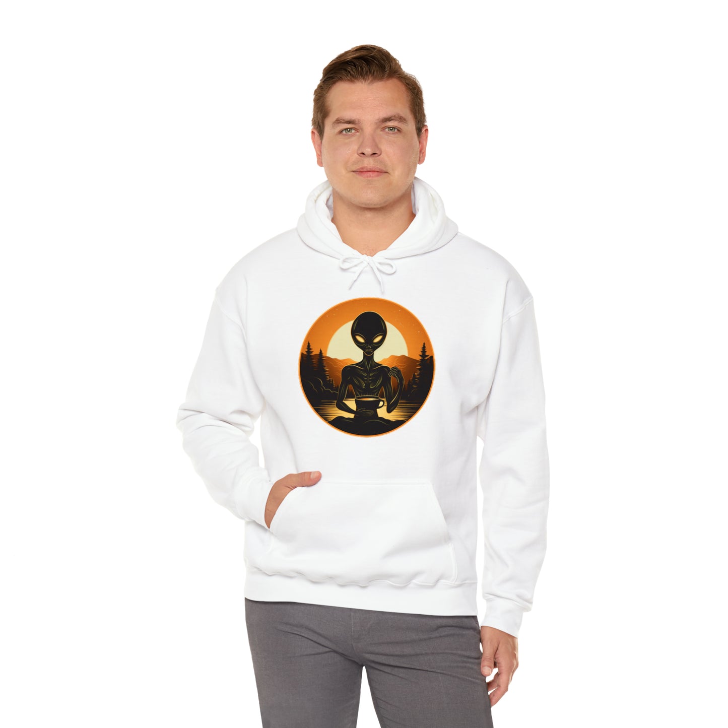 Alien Unisex Heavy Blend™ Hooded Sweatshirt
