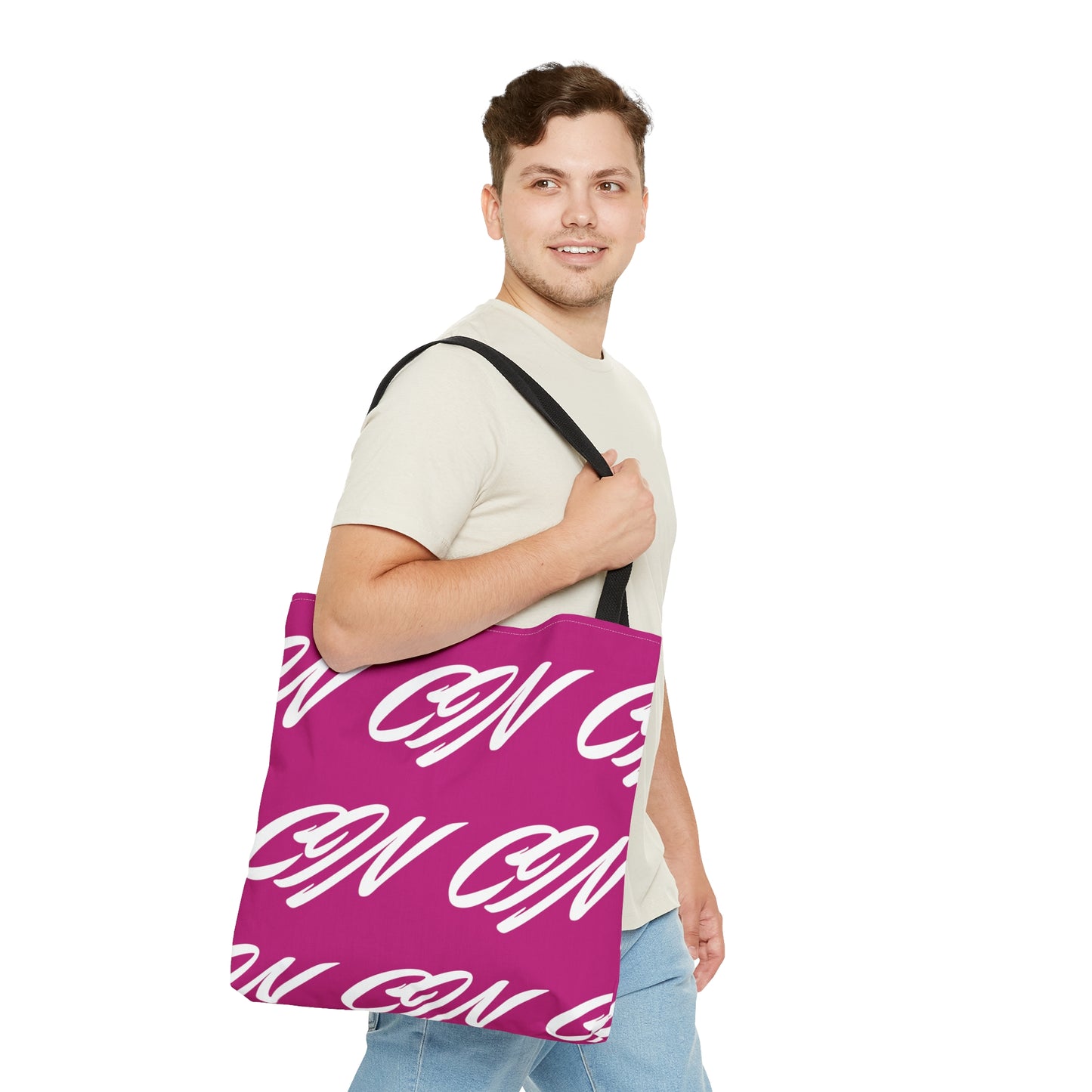 Pink CIN Tote Bag (AOP)