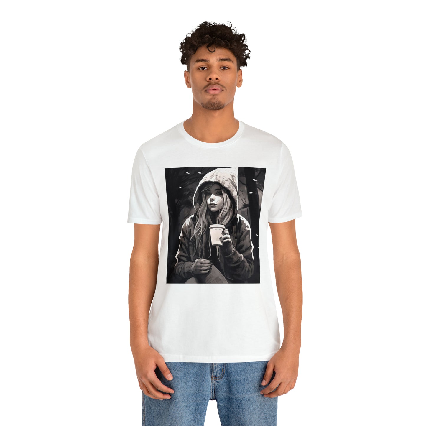Moody Girl V3 CIN Unisex Jersey Short Sleeve Tee