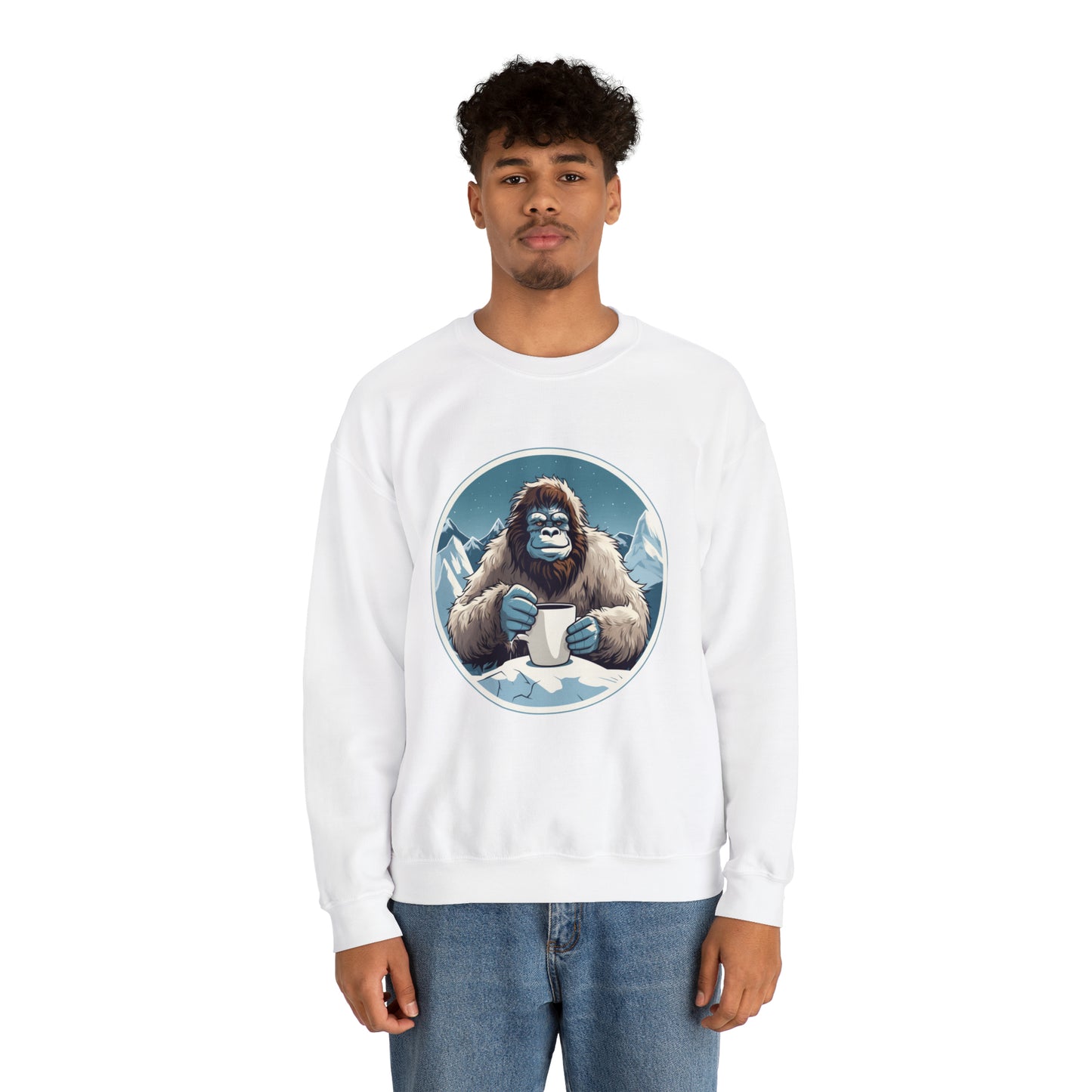 Abominable Snowman Unisex Heavy Blend™ Crewneck Sweatshirt