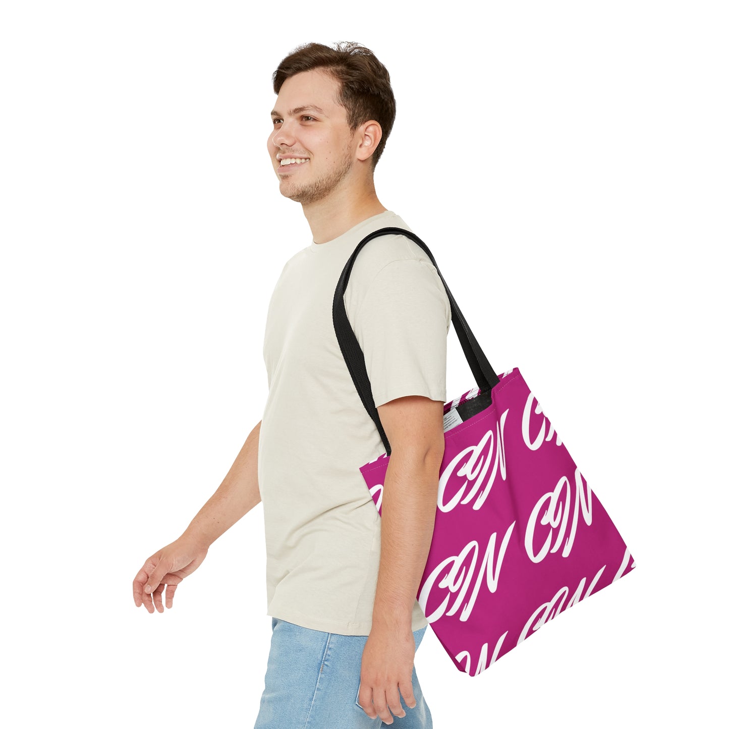 Pink CIN Tote Bag (AOP)