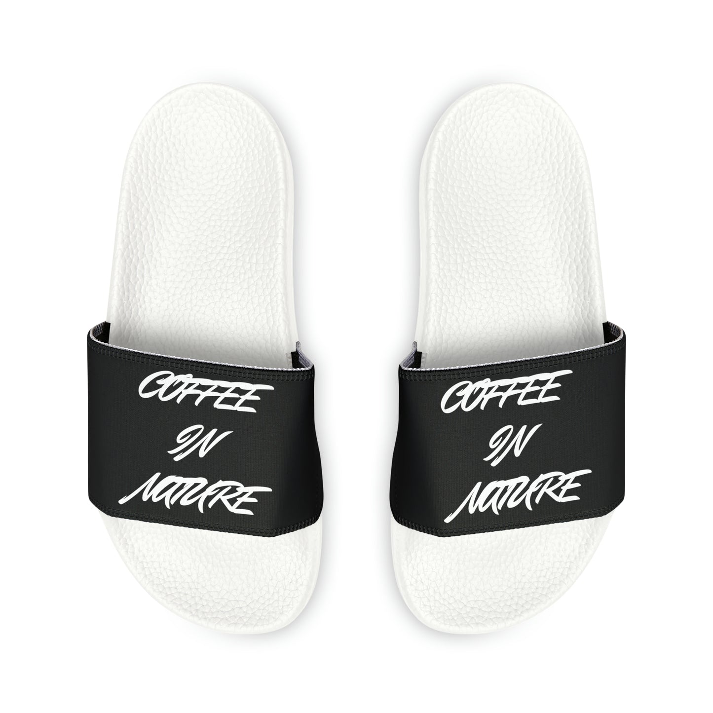 Black Coffee In Nature Women's PU Slide Sandals