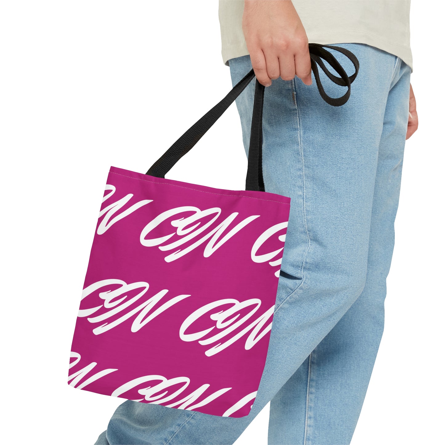 Pink CIN Tote Bag (AOP)