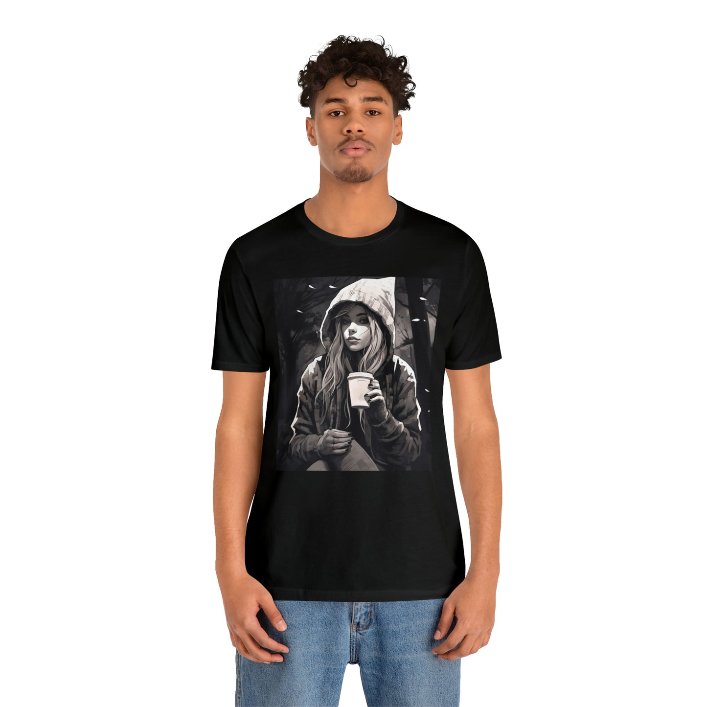 Moody Girl V3 CIN Unisex Jersey Short Sleeve Tee