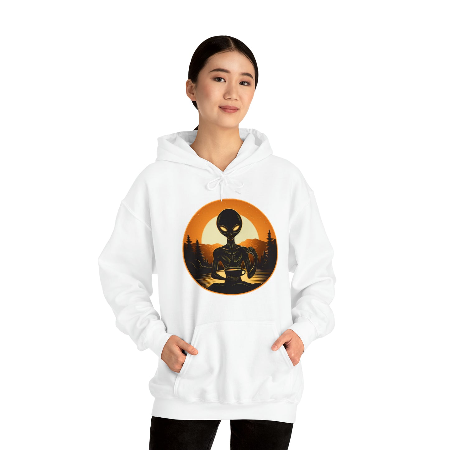 Alien Unisex Heavy Blend™ Hooded Sweatshirt