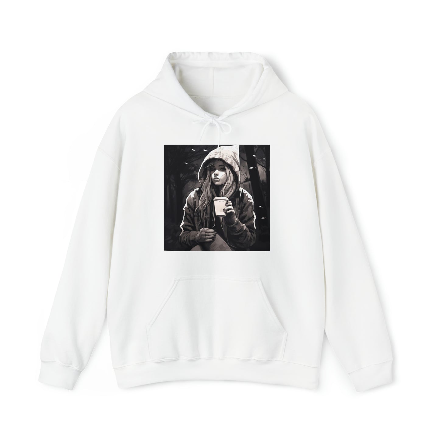 Moody Girl V3 CIN Unisex Heavy Blend™ Hooded Sweatshirt