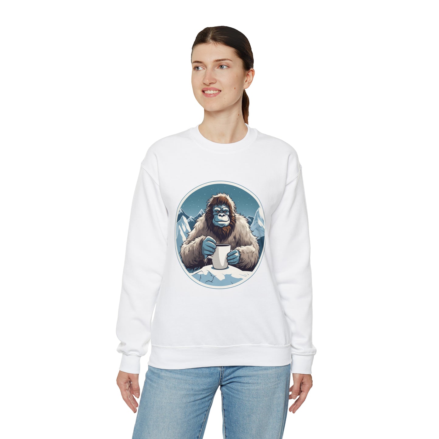 Abominable Snowman Unisex Heavy Blend™ Crewneck Sweatshirt