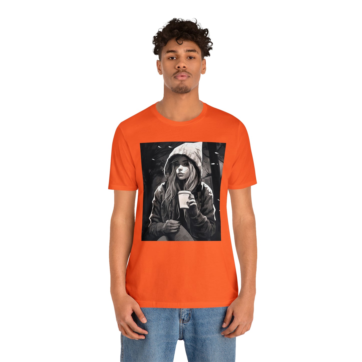 Moody Girl V3 CIN Unisex Jersey Short Sleeve Tee