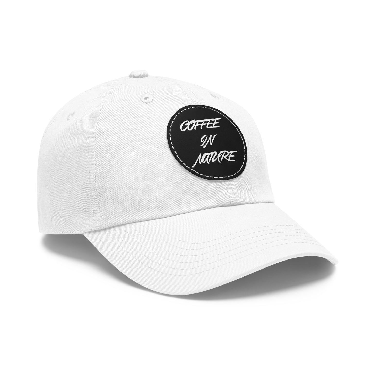 Coffee In Nature Hat with Leather Patch (Round)