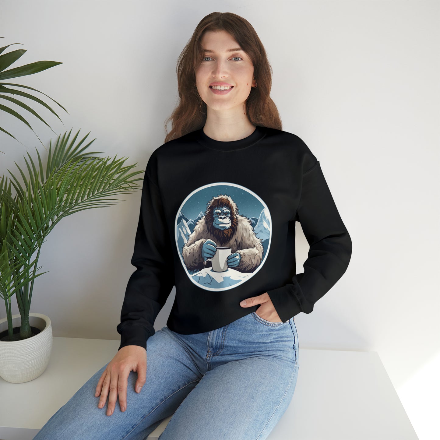 Abominable Snowman Unisex Heavy Blend™ Crewneck Sweatshirt