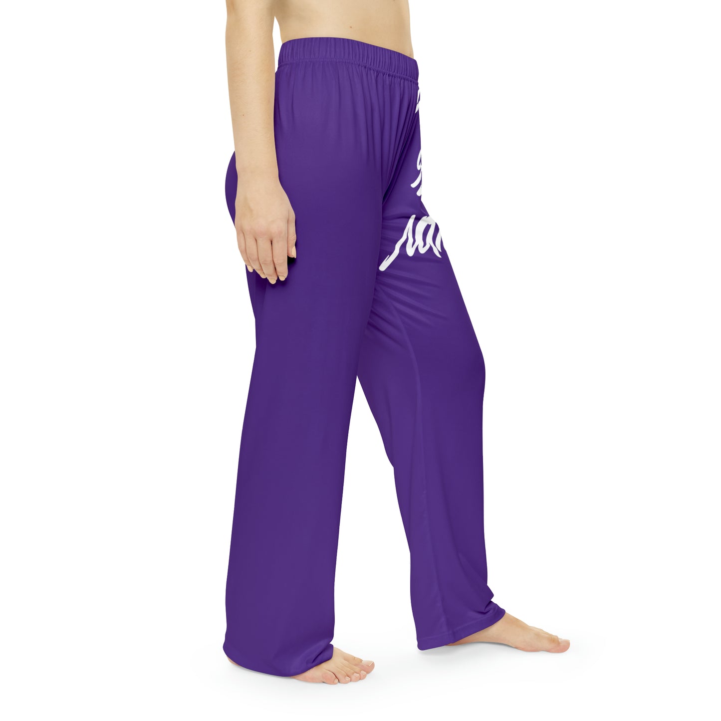 Purple Coffee In Nature Women's Pajama Pants (AOP)