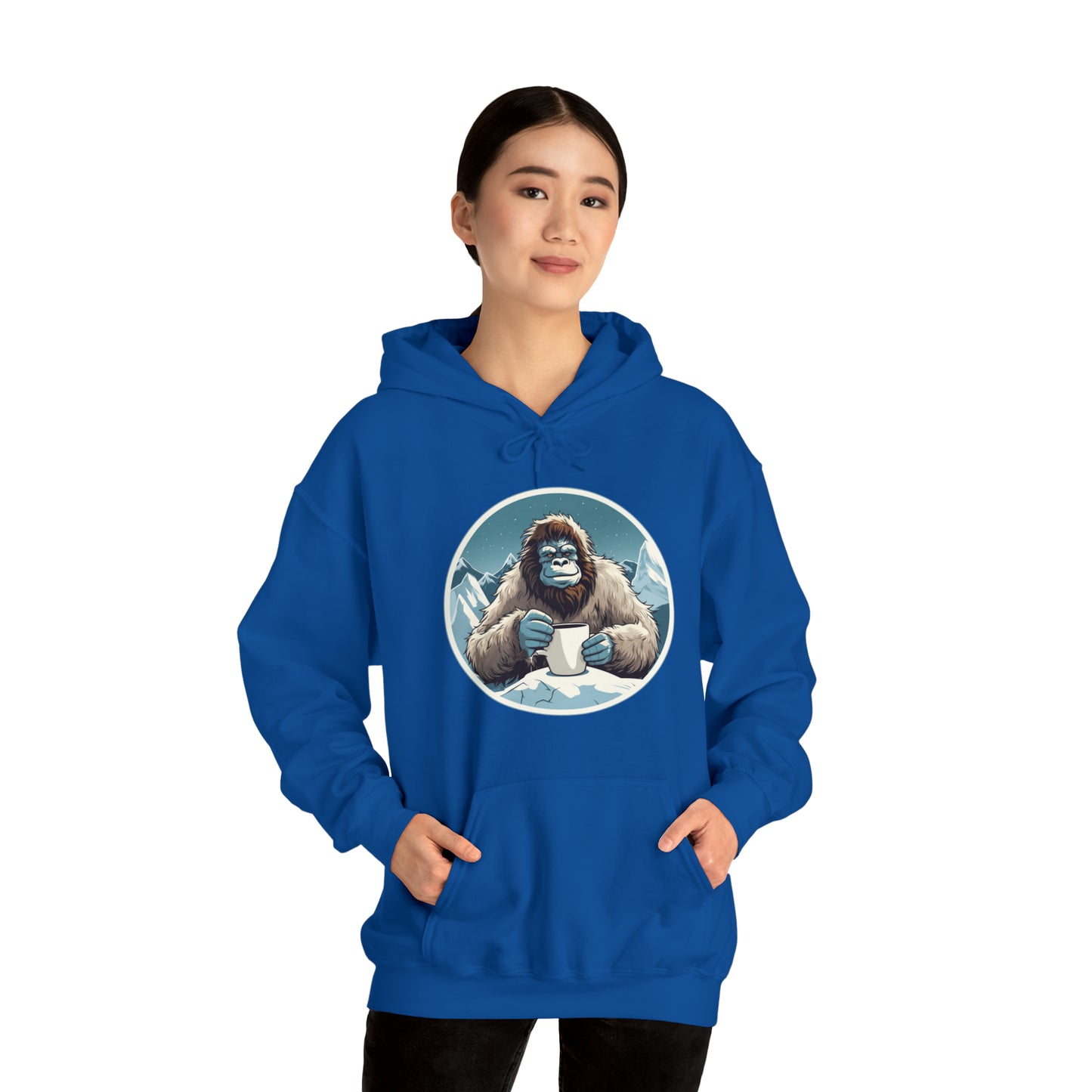 Abominable Snowman Unisex Heavy Blend™ Hooded Sweatshirt