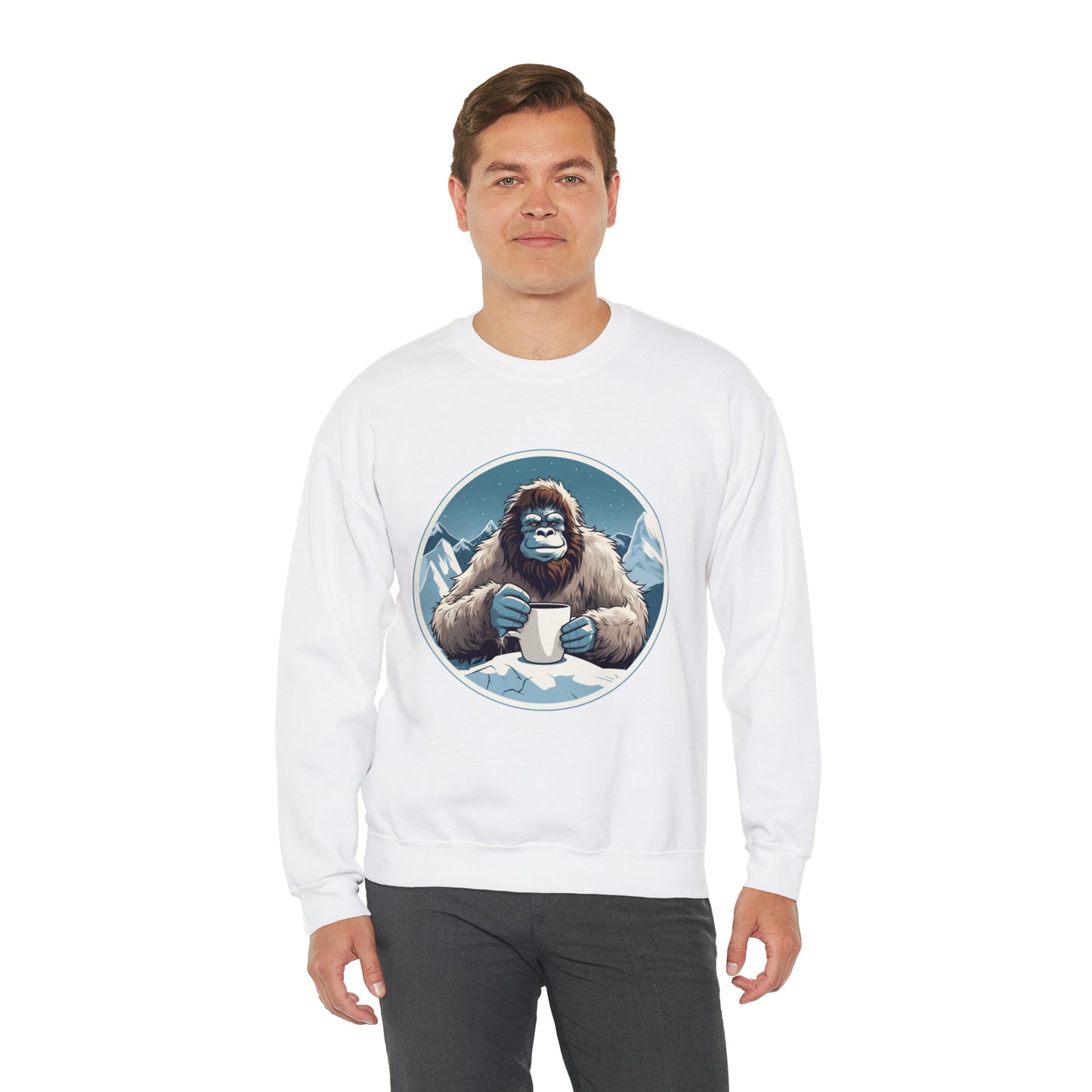 Abominable Snowman Unisex Heavy Blend™ Crewneck Sweatshirt