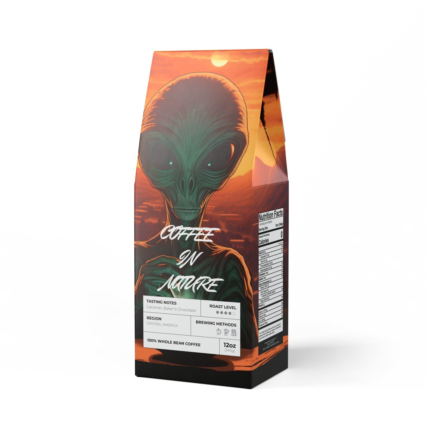 Extraterrestial Elixir Coffee Blend (Medium-Dark Roast)