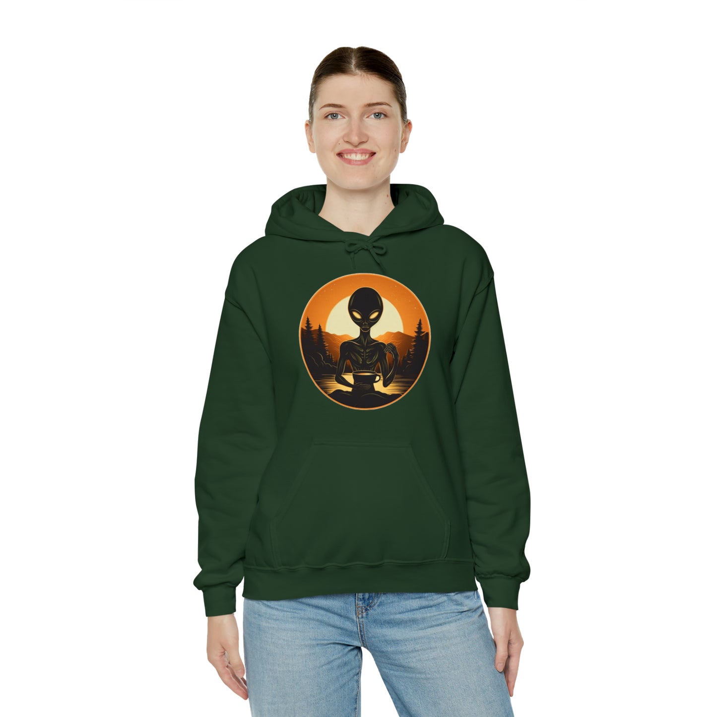 Alien Unisex Heavy Blend™ Hooded Sweatshirt