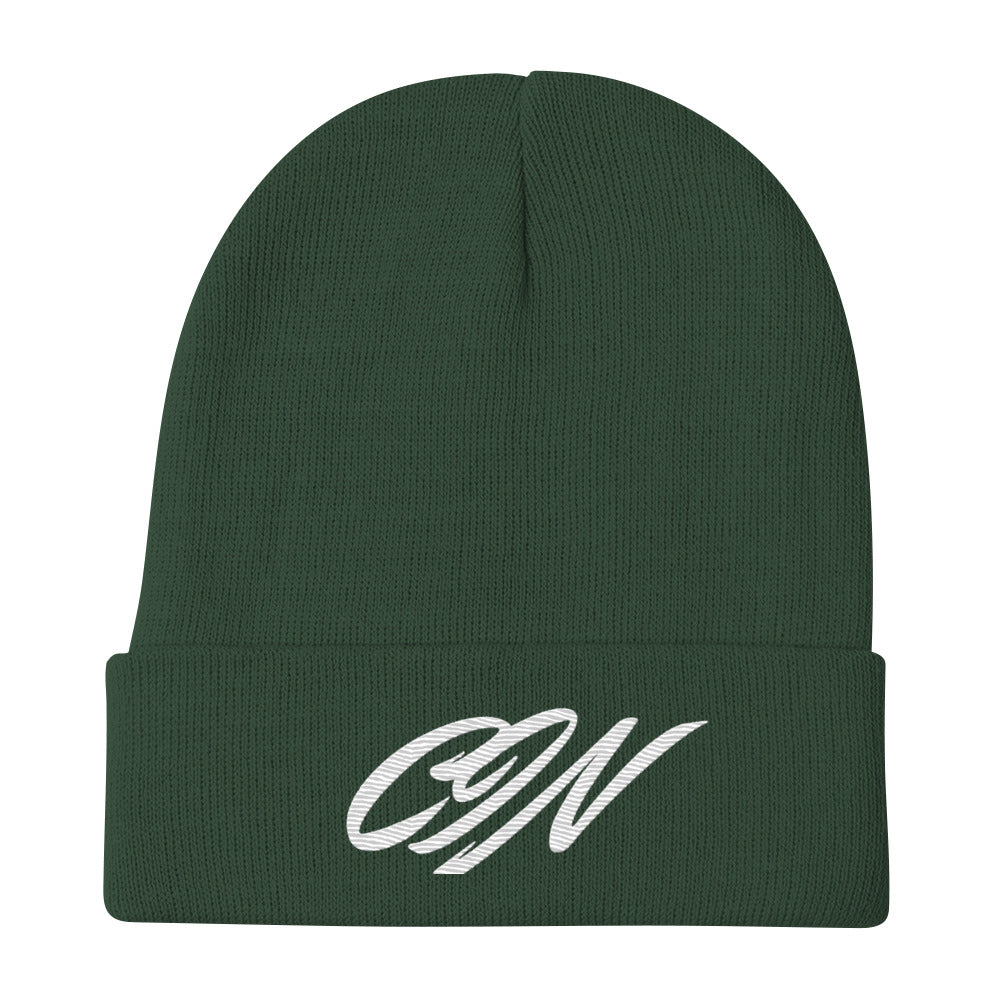 CIN Embroidered Beanie