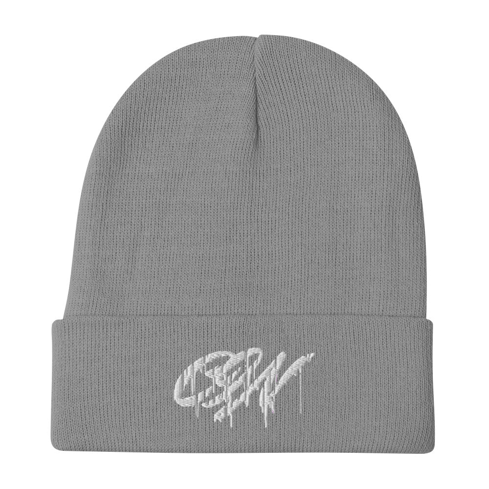 Dripping CIN Embroidered Beanie