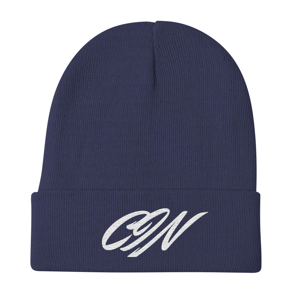 CIN Embroidered Beanie