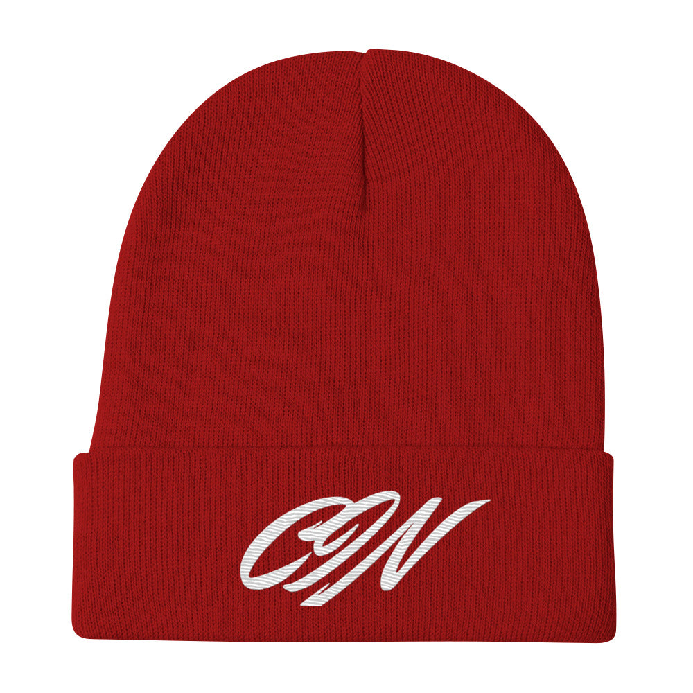 CIN Embroidered Beanie