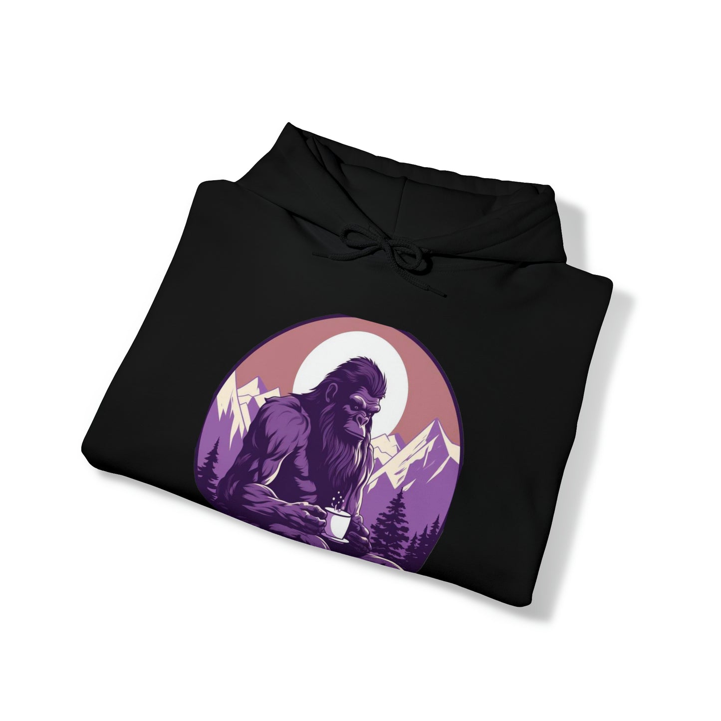 Purple Sasquatch Unisex Heavy Blend™ Hooded Sweatshirt