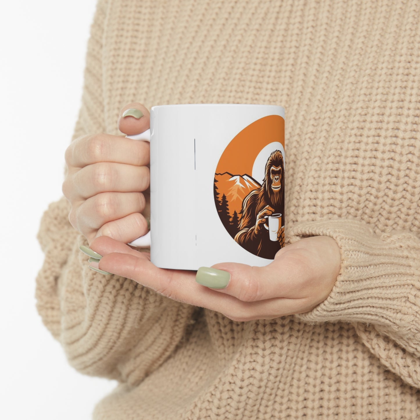 Sasquatch Ceramic Mug 11oz