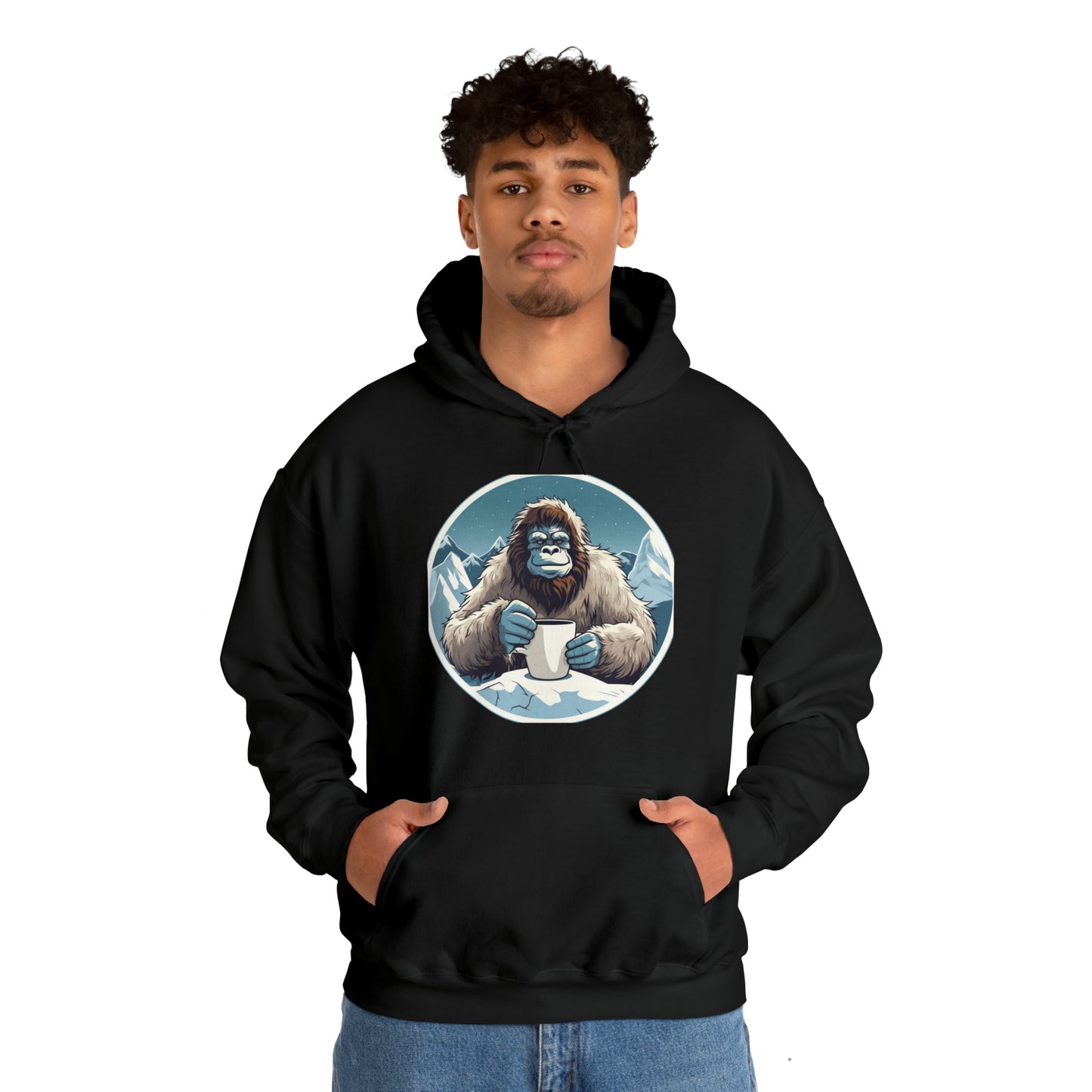 Abominable Snowman Unisex Heavy Blend™ Hooded Sweatshirt