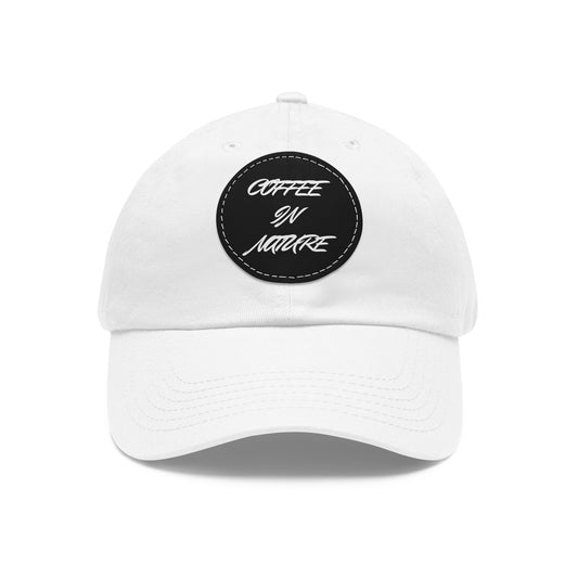 Coffee In Nature Hat with Leather Patch (Round)