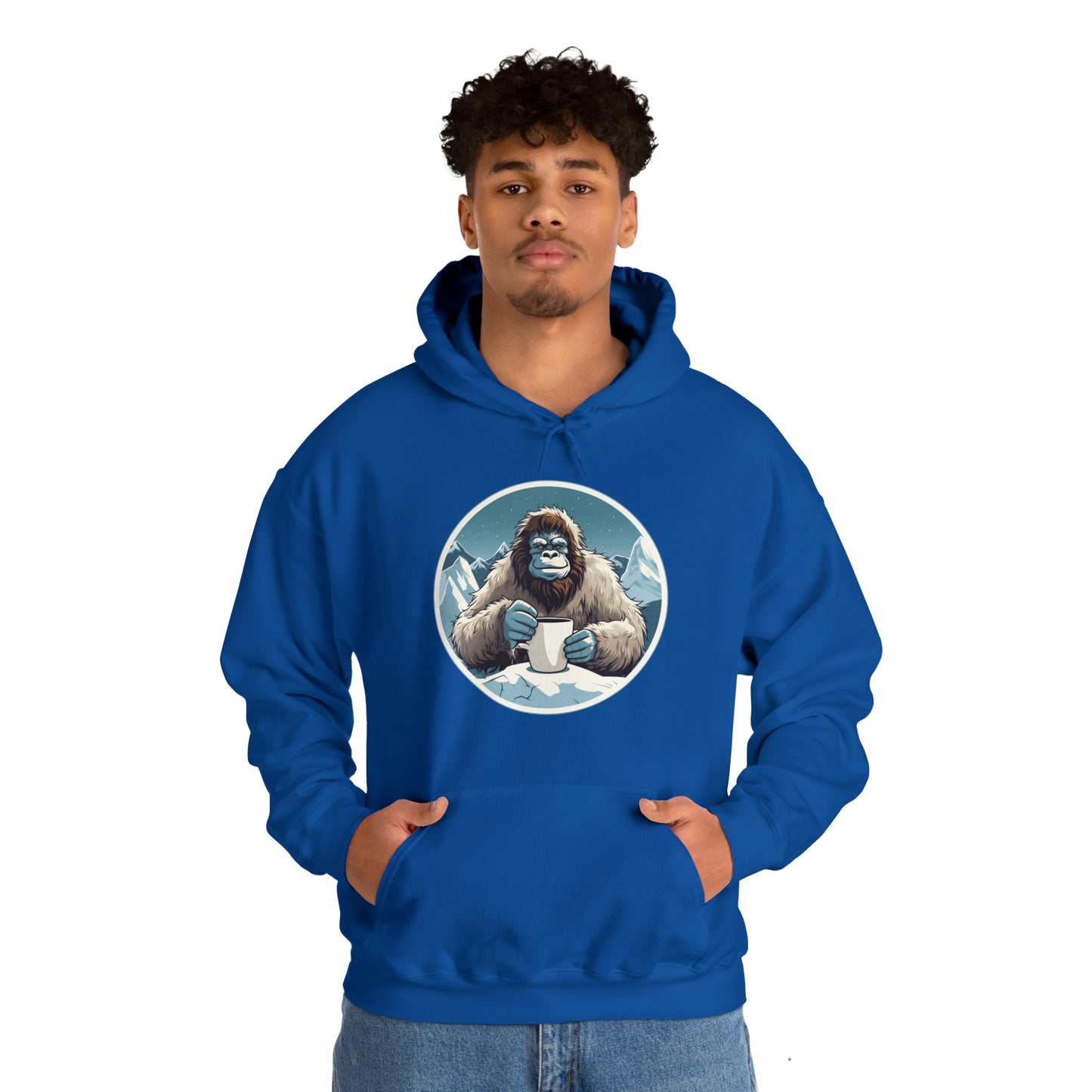Abominable Snowman Unisex Heavy Blend™ Hooded Sweatshirt