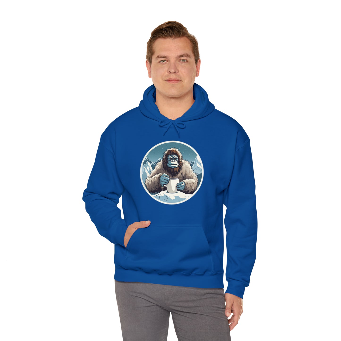 Abominable Snowman Unisex Heavy Blend™ Hooded Sweatshirt