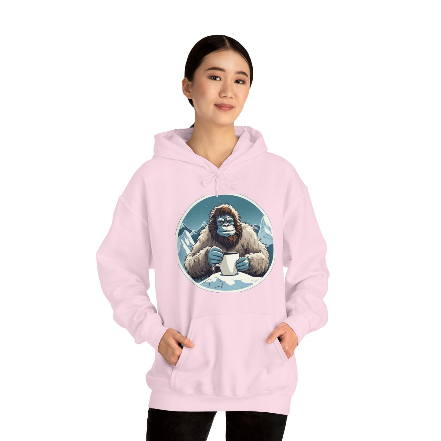 Abominable Snowman Unisex Heavy Blend™ Hooded Sweatshirt