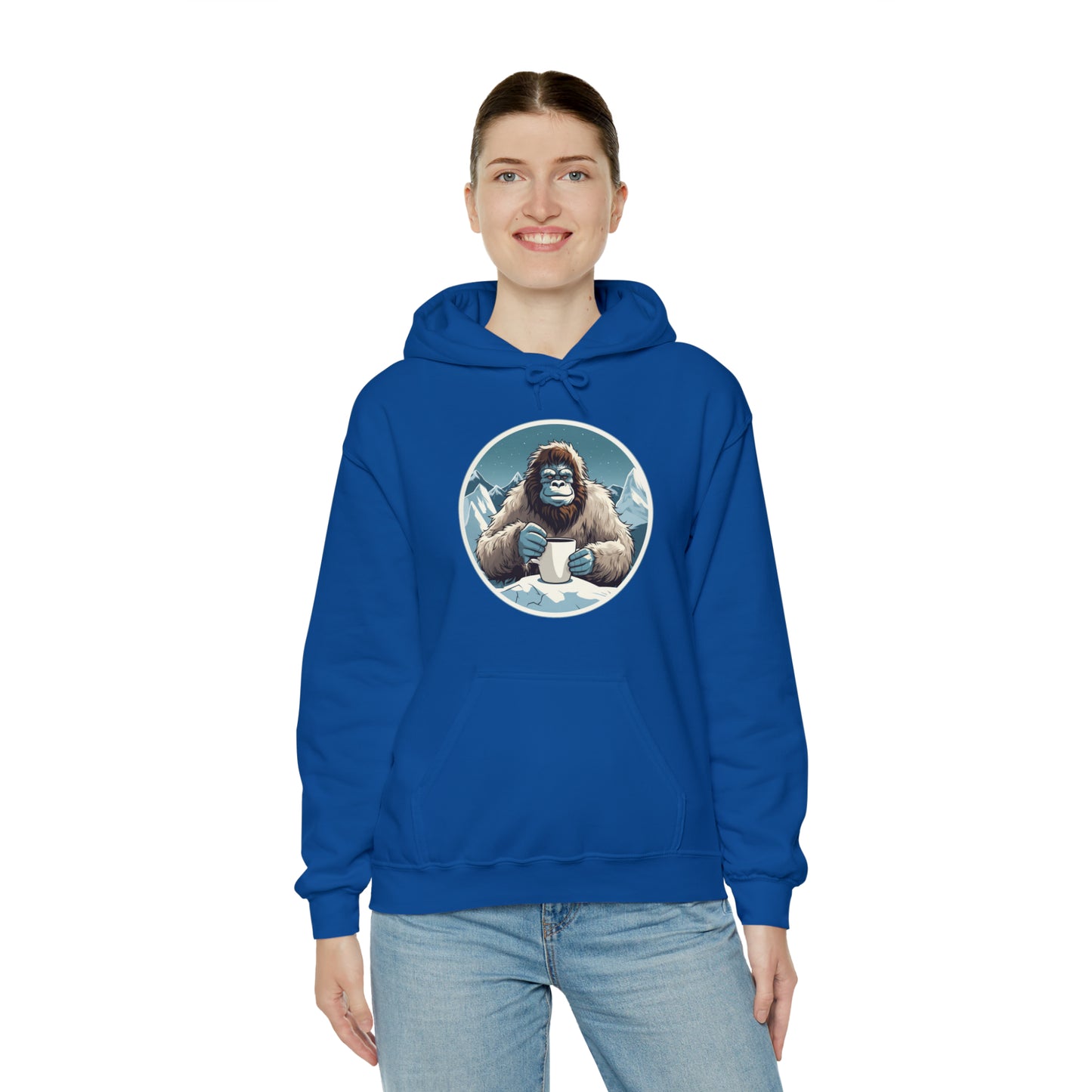 Abominable Snowman Unisex Heavy Blend™ Hooded Sweatshirt