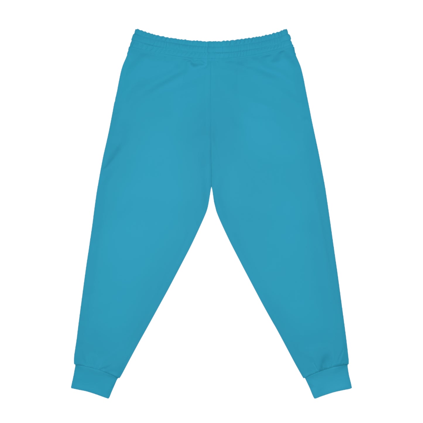 Coffee In Nature Turquoise Athletic Joggers (AOP)
