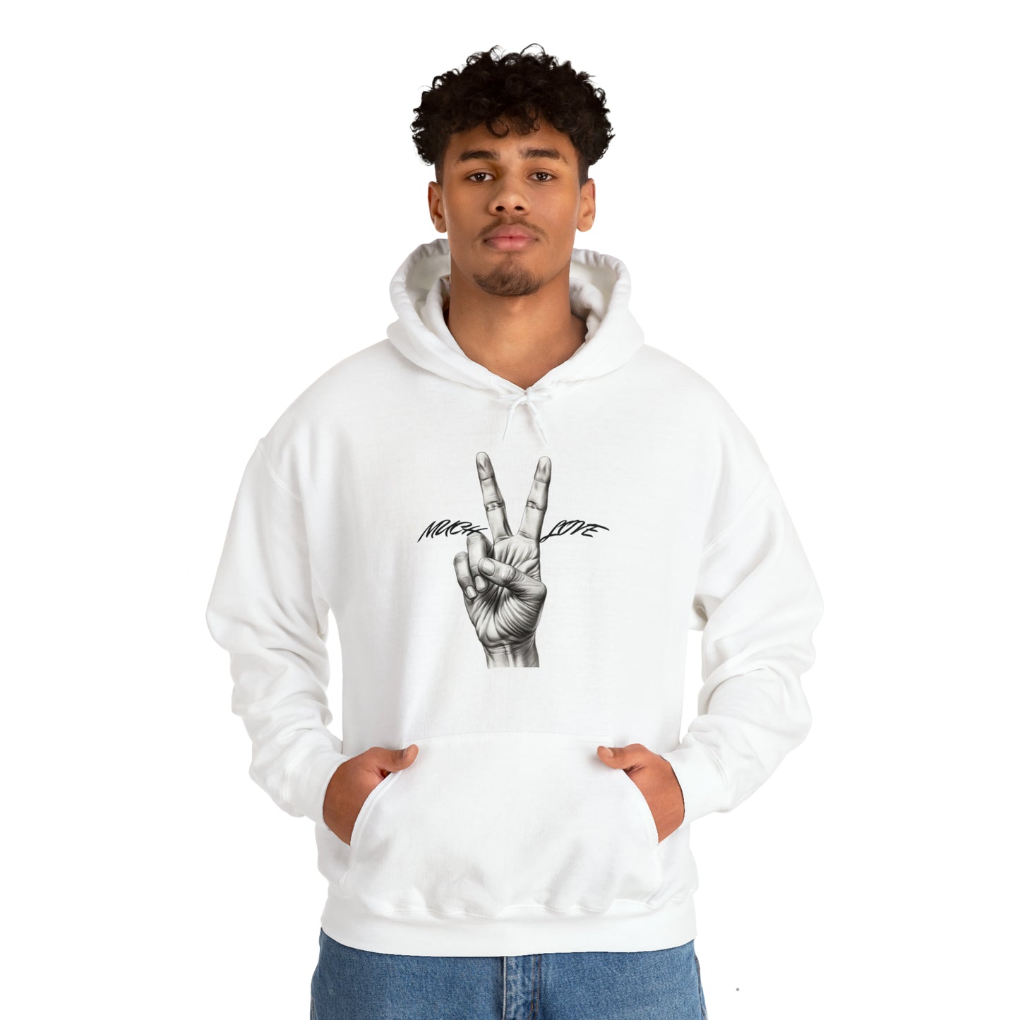 Much Love Unisex Heavy Blend™ Hooded Sweatshirt