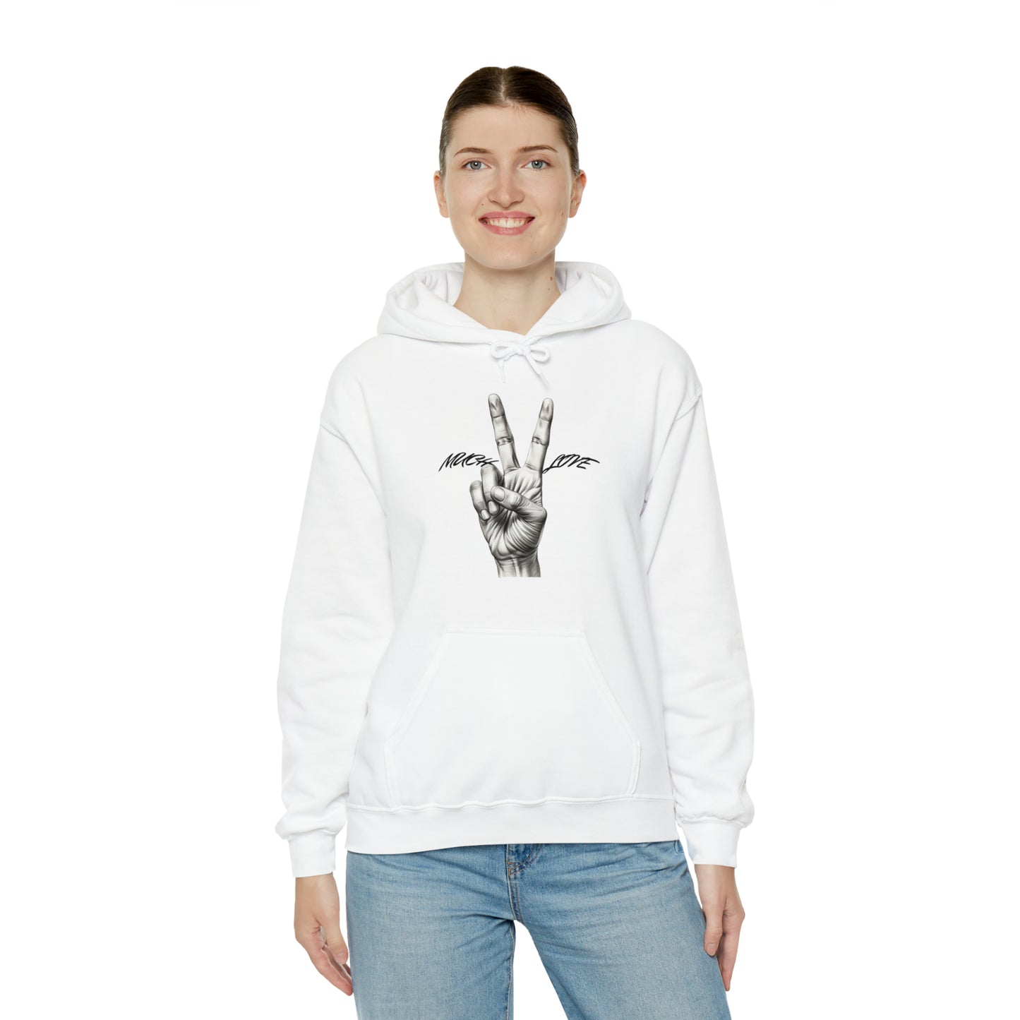 Much Love Unisex Heavy Blend™ Hooded Sweatshirt