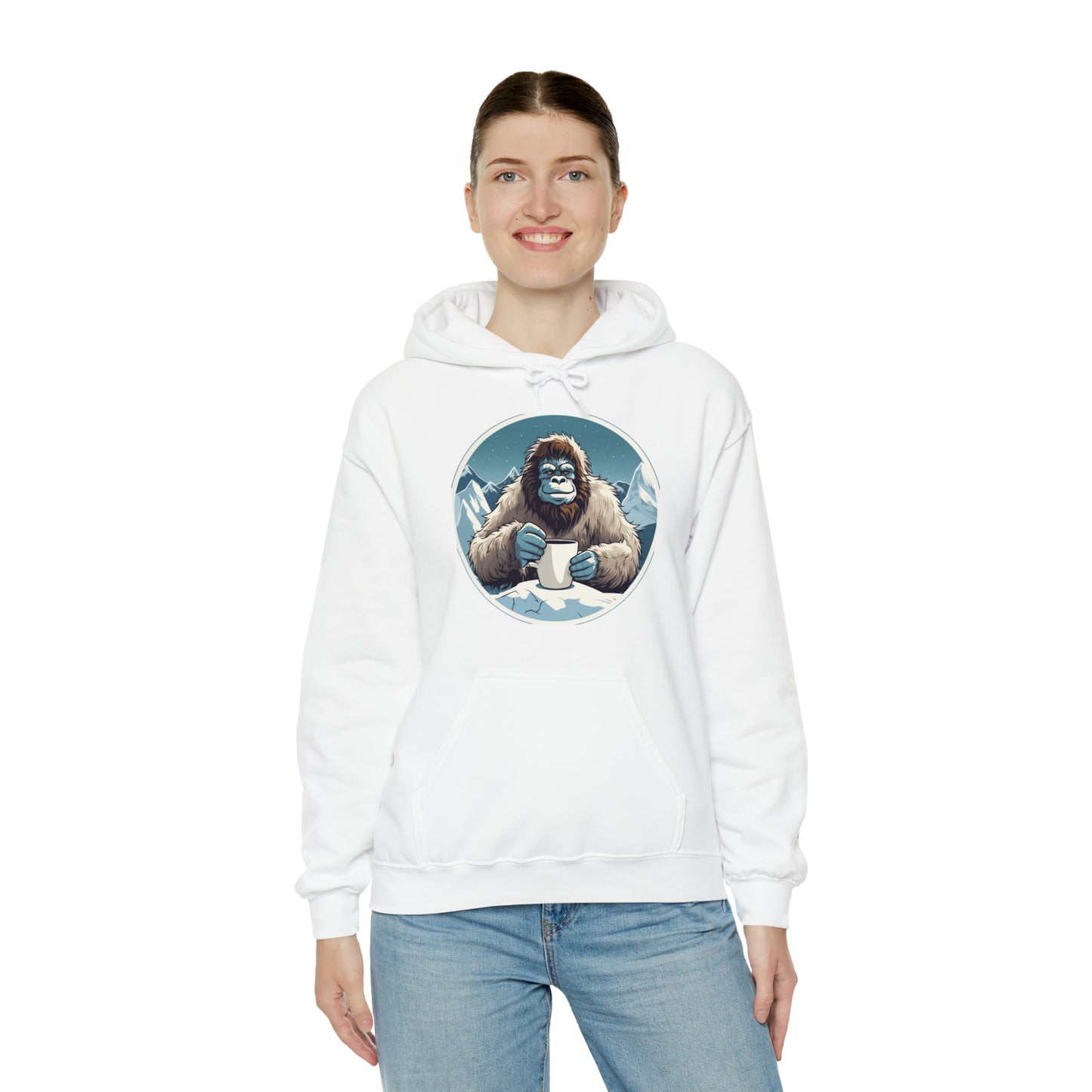 Abominable Snowman Unisex Heavy Blend™ Hooded Sweatshirt