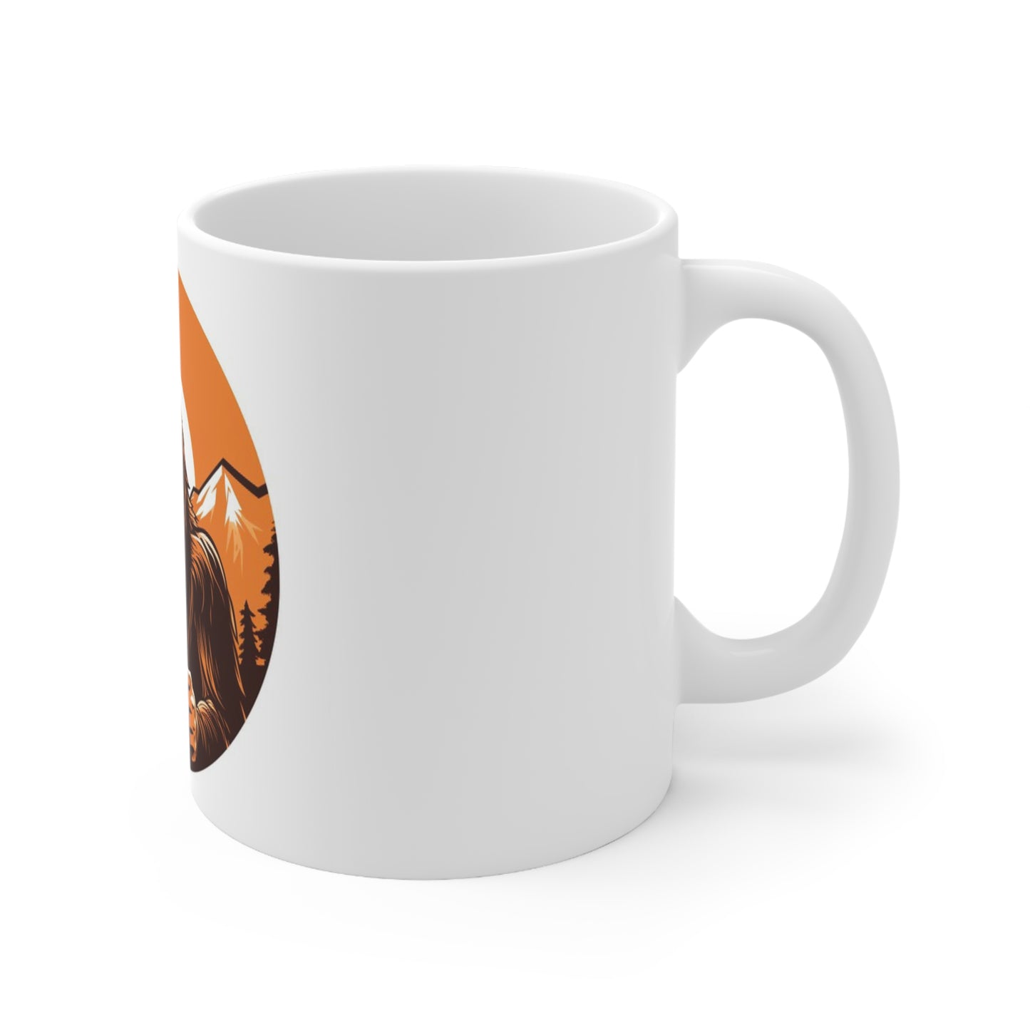 Sasquatch Ceramic Mug 11oz