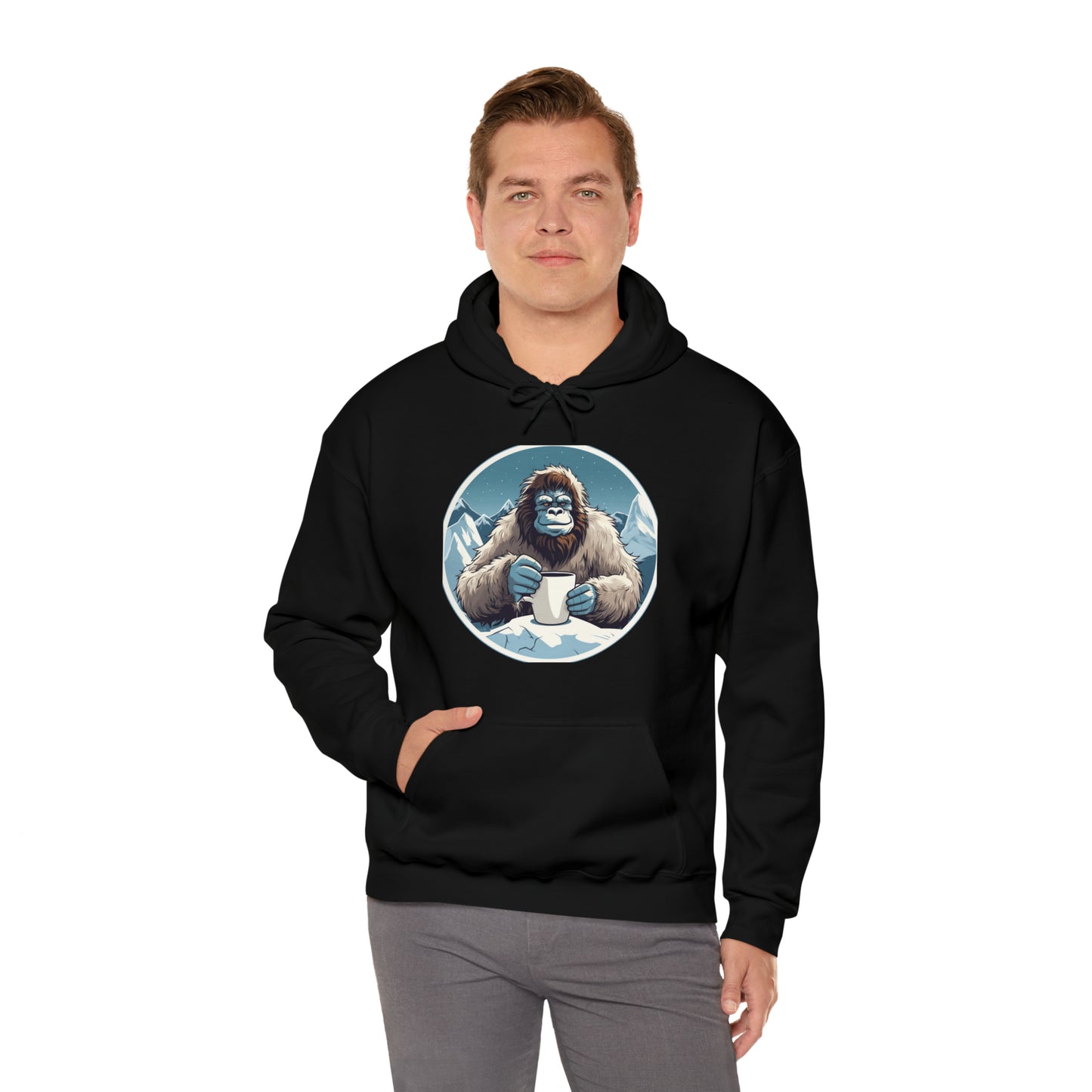 Abominable Snowman Unisex Heavy Blend™ Hooded Sweatshirt