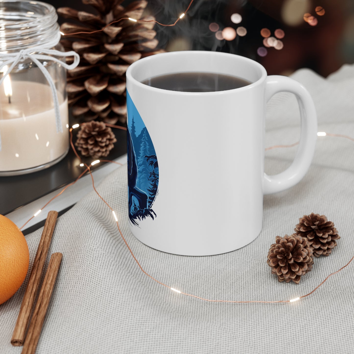 Sasquatch Ceramic Mug 11oz