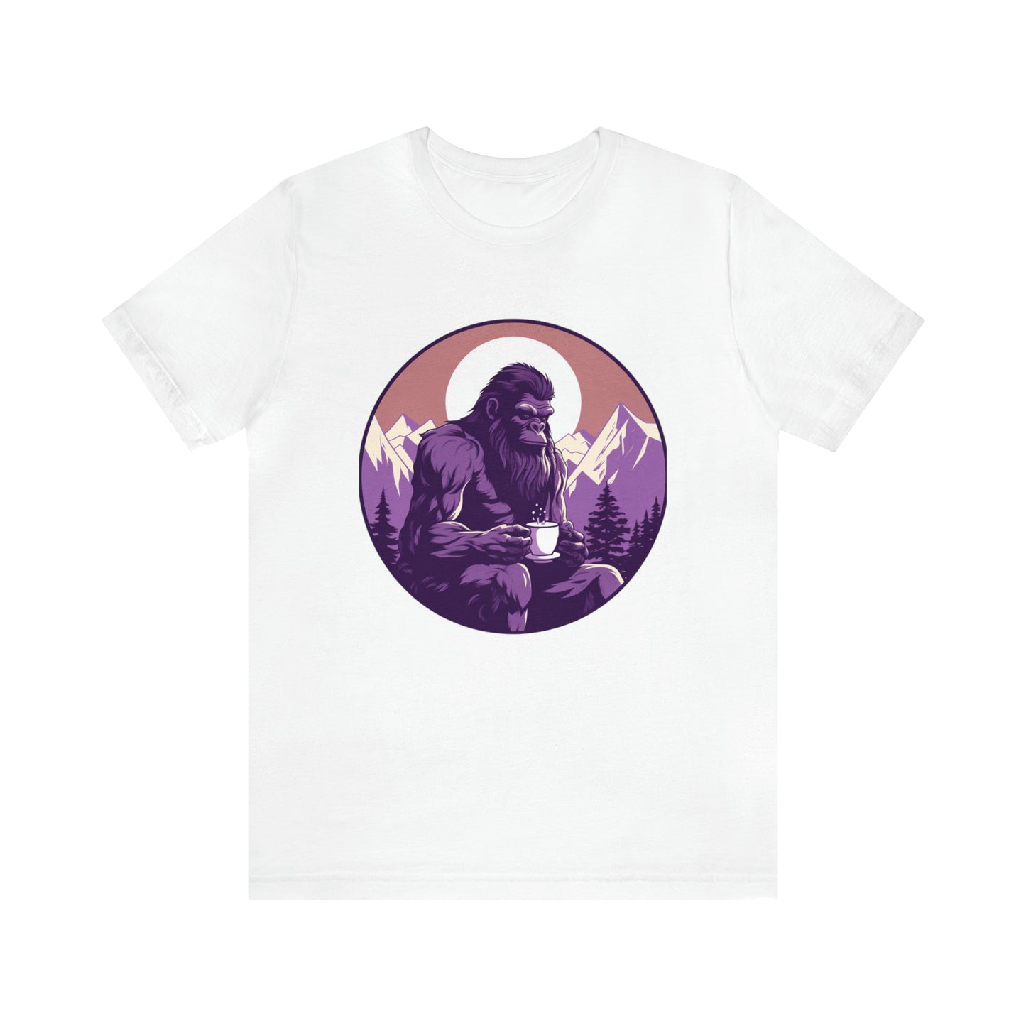 Purple Sasquatch Unisex Jersey Short Sleeve Tee