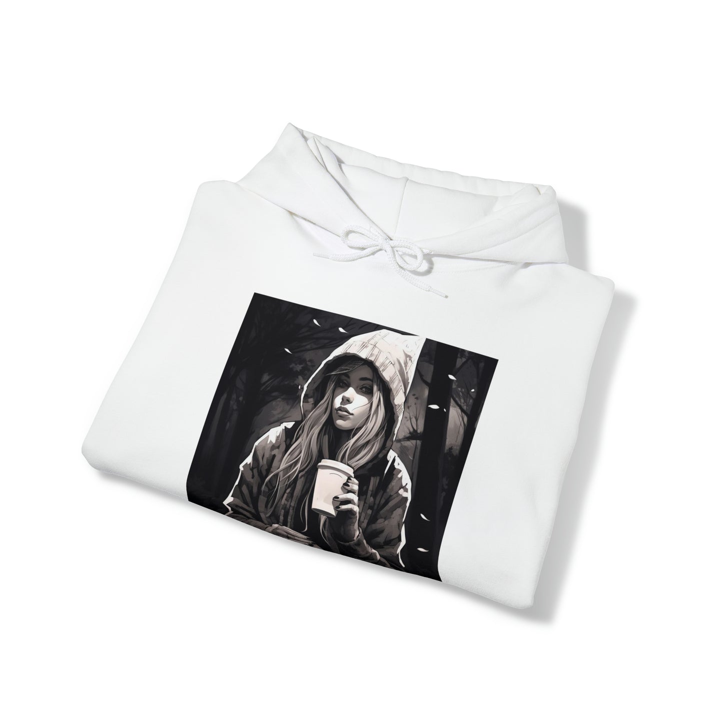 Moody Girl V3 CIN Unisex Heavy Blend™ Hooded Sweatshirt