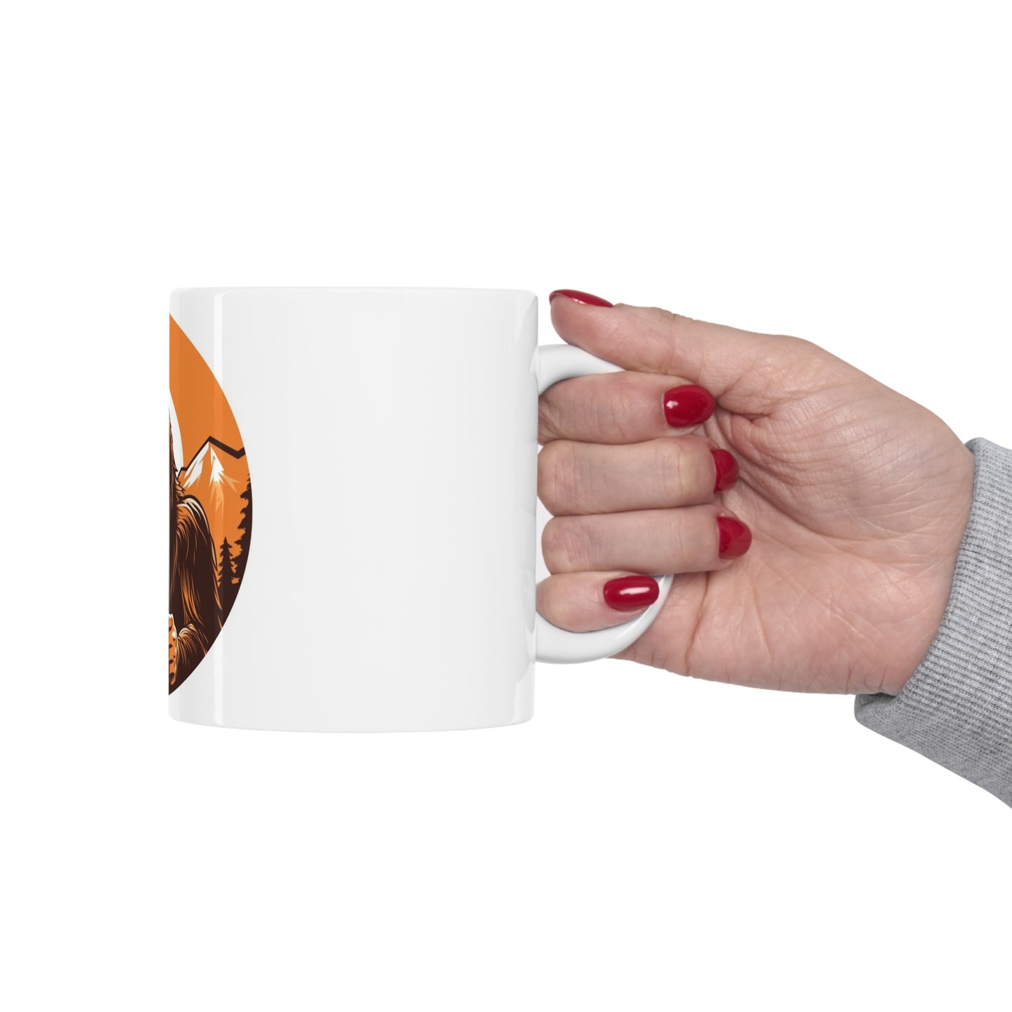 Sasquatch Ceramic Mug 11oz