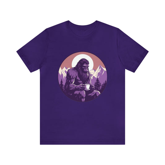 Purple Sasquatch Unisex Jersey Short Sleeve Tee